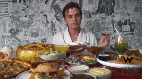 Food Coma Brian Youtuber Mukbang GIF