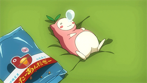 Food Coma Ano Natsu De Matteru GIF