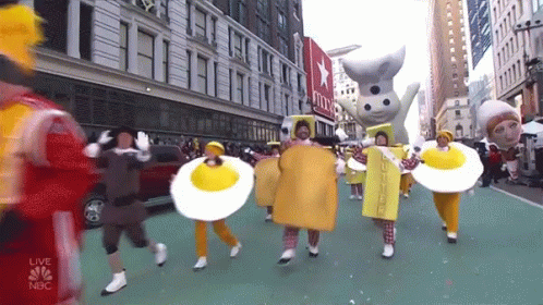 Food Costume Parade GIF