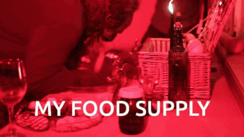 Food Supply Hoarders GIF