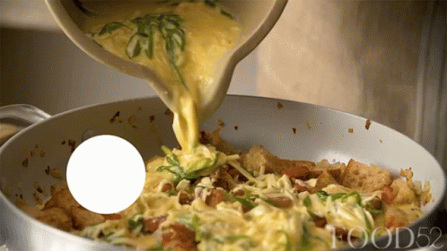 Food52 Is Printed On The Bottom Of A Pan GIF