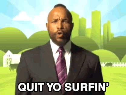 Fool Back To Work Mr T GIF