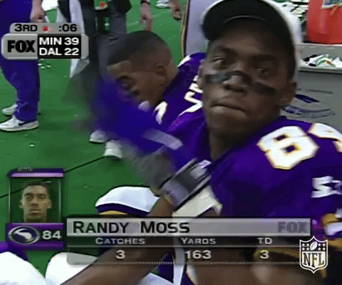Football Athlete Randy Moss Talking To Camera GIF