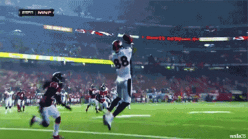 Football Catch Jump GIF