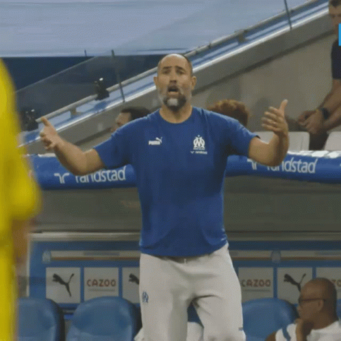 Football Coach Igor Tudor Come On GIF