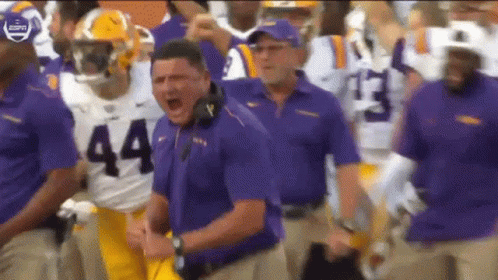 Football Coach Pumped Game Day GIF