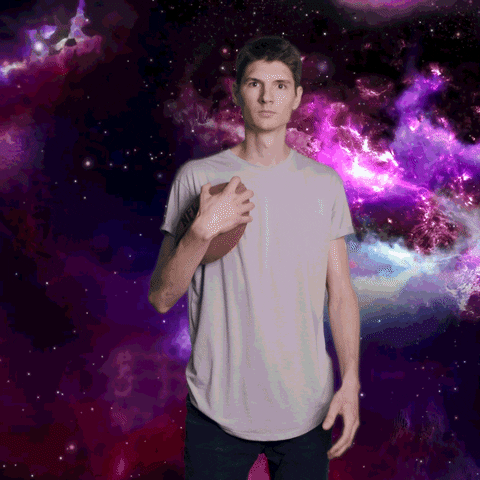 Football Fumble Galaxy Background GIF