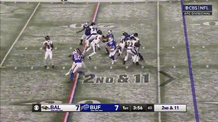 Football Game Between Chargers and Buffalo Bills