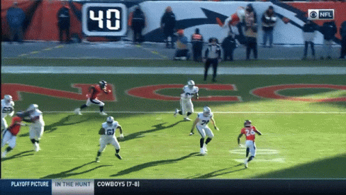 Football Game Between Cowboys And Bears GIF