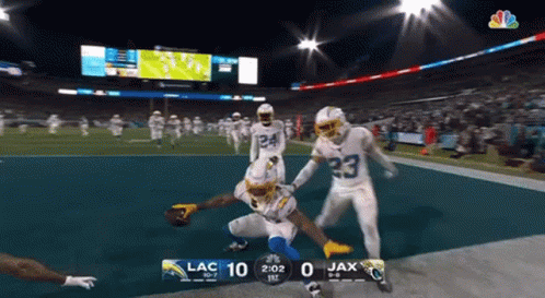Football Game Between Lac And Jax GIF
