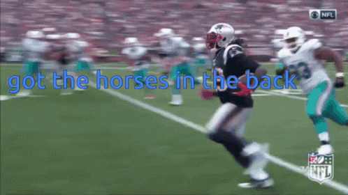 Football Game Got the Horses in the Back