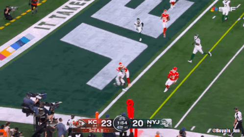 Football Game Kansas City Chiefs vs New York Jets