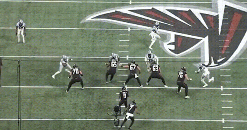 Football Game On 50 Yard Field GIF
