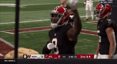 Football Game On CBS And NFL GIF