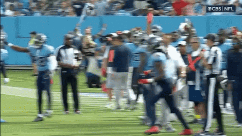 Football Game on CBS