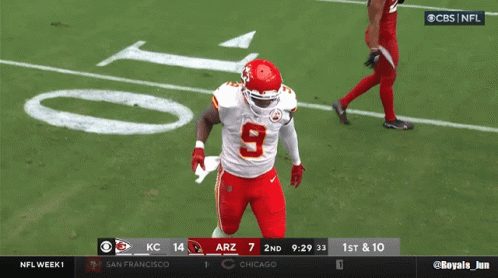 Football Game On CBS Sports Network GIF