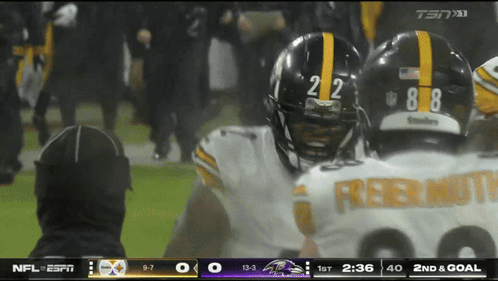 Football Game On ESPN GIF