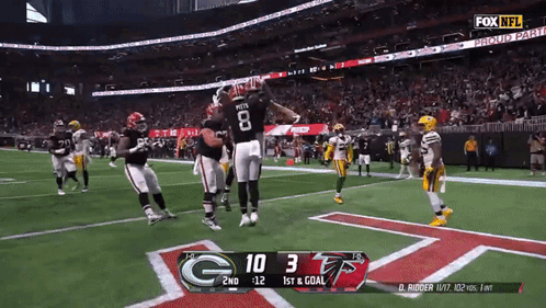 Football Game On Field Saying Stop GIF