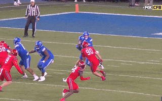 Football Game on Fox CBS