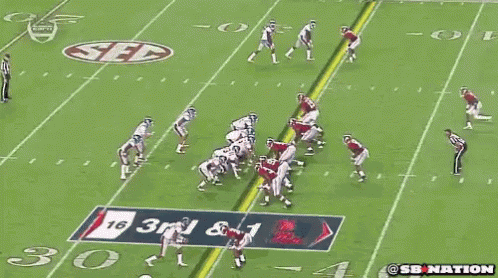 Football Game On SB Nation Field GIF