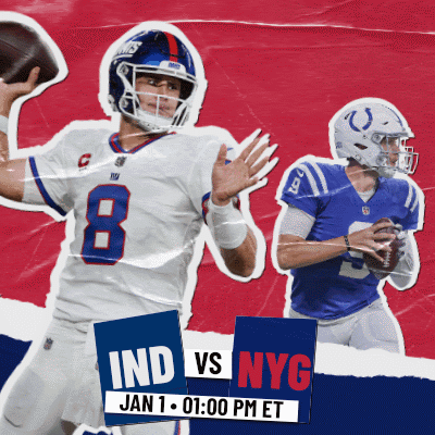 Football Game Poster Indians Vs Colts GIF
