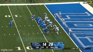 Football Game Score 14 28