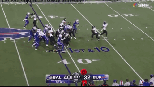Football Game Score 40-32
