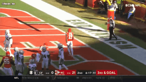 Football Game Tied 21-21 GIF