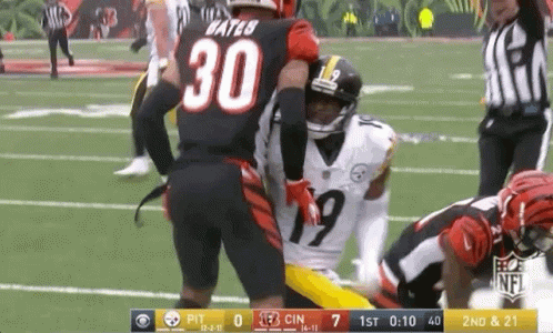 Football Game With 3Rd And 9 Flag GIF