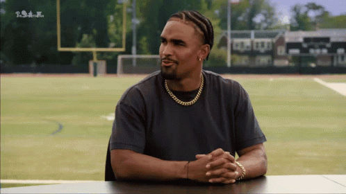 Football Game With Eagles Logo On Field GIF