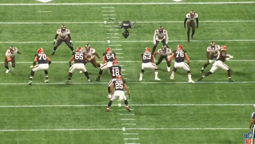 Football Game with STOP on Field
