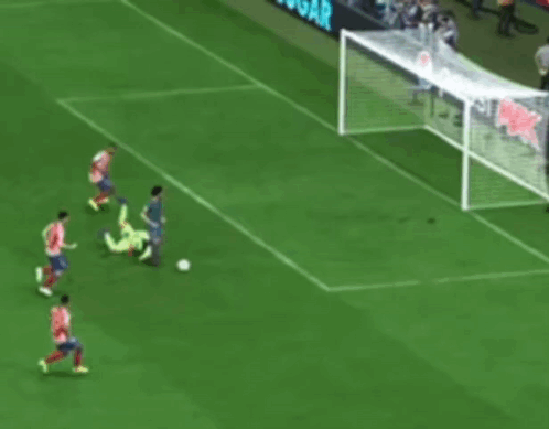 Football Goal Loop GIF