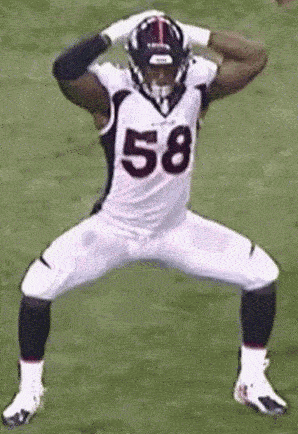 Football Player 58 Dancing On Field GIF