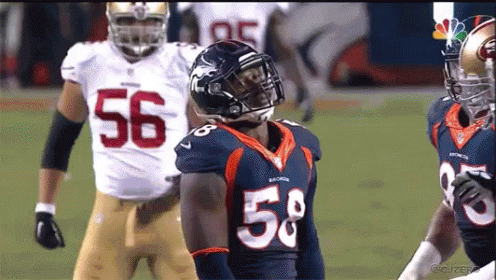 Football Player 58 In Front Of Player 56 GIF