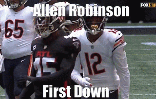 Football Player Allen Robinson Standing GIF