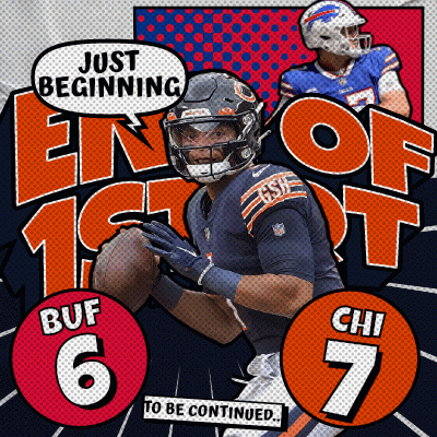Football Player Beginning End 1st 6 Chi 7 Continued