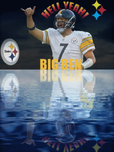 Football Player Big Ben Poster