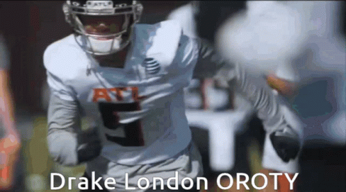 Football Player Drake London OROTY