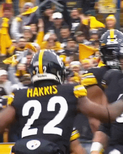 Football Player Harris Number 22