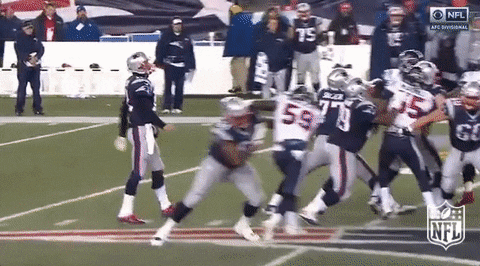 Football Player Head Down Eyes On Ground GIF