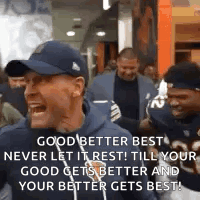 Football Player Helmet Get To It When Its Your Time GIF