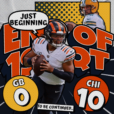 Football Player Holding Ball Just Beginning GIF