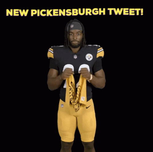 Football Player Holding Terrible Towel GIF