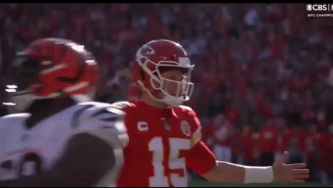 Football Player In Helmet Number 15 On Field GIF