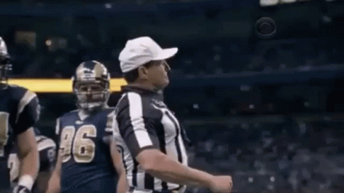 Football Player in Jersey Number 96