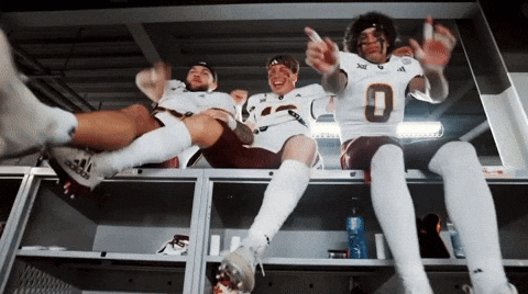 Football Player in Maroon Jersey Number 10