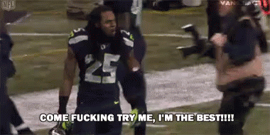 Football Player in Number 15 Jersey