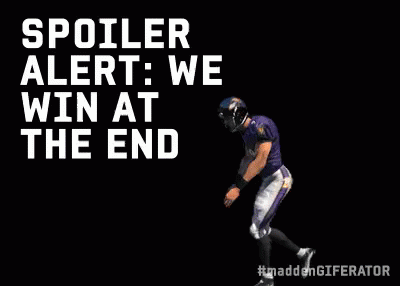 Football Player in Purple Uniform Number 9
