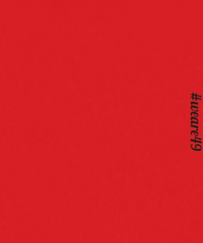 Football Player In Red Jersey Number 13 Jumping GIF