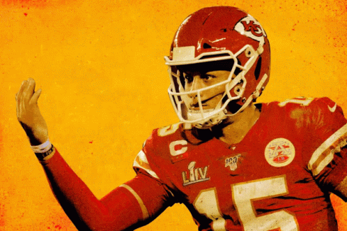 Football Player In Red Jersey Number 15 GIF
